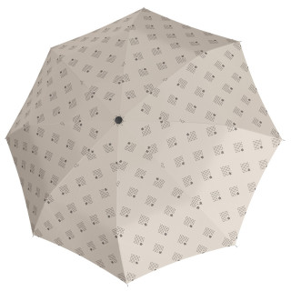 Зонт женский Doppler 7441465 NS 02, светло-серый, полный автомат