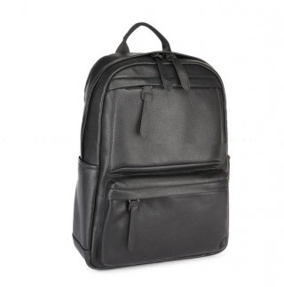Большой мужской рюкзак из натуральной кожи Hight Touch 2004-9 чёрный