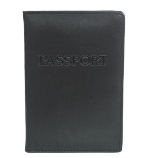 Обложка для паспорта Zemsa, 85-327 черная