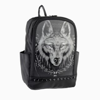 Рюкзак с принтом "Волк"