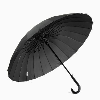 Зонт-трость Lantana 916 семейный 24 спицы, ручка крюк кожа