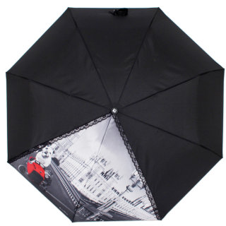 Зонт женский FLIORAJ, 20103 черный